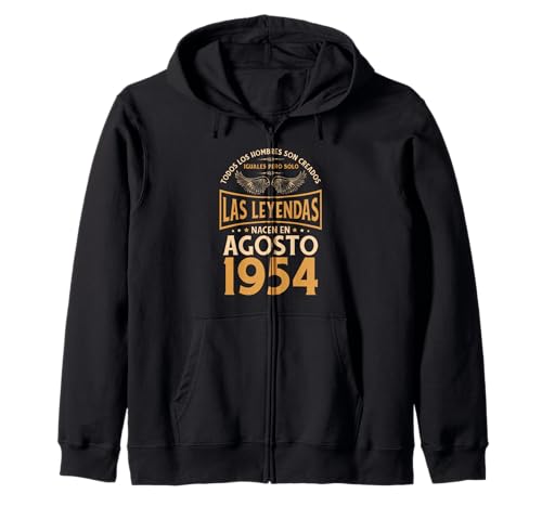 Comprar Cumpleaños Hombre Ideas para regalar Regalos Las Leyendas Agosto 1954 Sudadera con Capucha Top Precio 2024 | regaloscumple.com