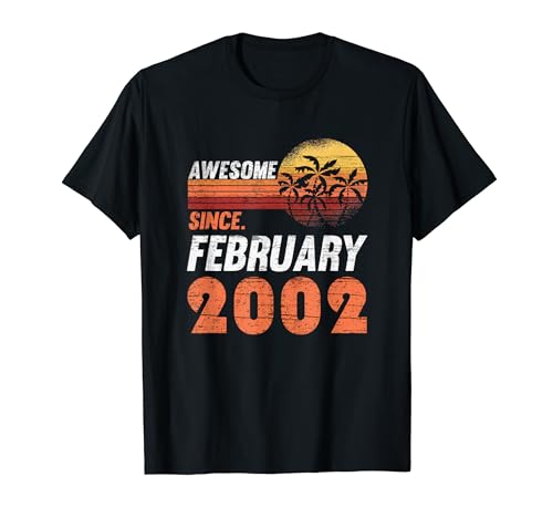 Comprar Cumpleaños febrero 2002 Navidad Camiseta Ofertas 2024 | regaloscumple.com