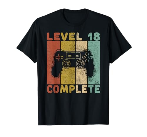 Comprar Camiseta Gamer Promoción 18 Cumpleaños Regalo Para Hombres 18 Años Camiseta Ofertas 2024 | regaloscumple.com