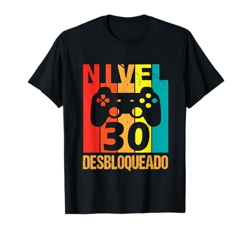 Consigue ahora Nivel 30 desbloqueado Cumpleaños - Cumpleaños 30 años Camiseta Top Precio 2024 | regaloscumple.com