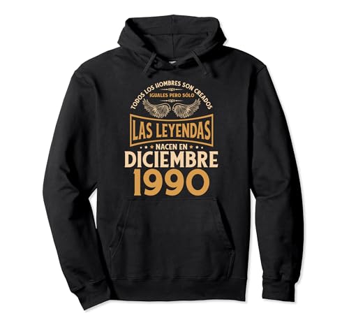 Consigue ahora Cumpleaños Hombre Regalos Las Leyendas Diciembre 1990 Catálogo Sudadera con Capucha Ofertas 2025 | regaloscumple.com