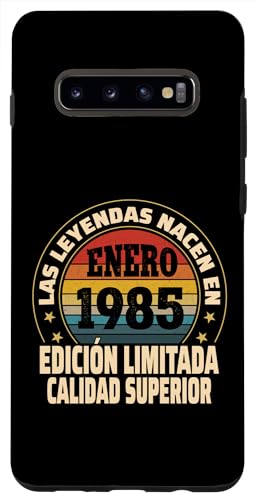 Consigue ahora Carcasa para Galaxy S10+ BlackFriday Edición Limitada Enero 1985 - Cumpleaños 39 Años Top Precio 2024 | regaloscumple.com