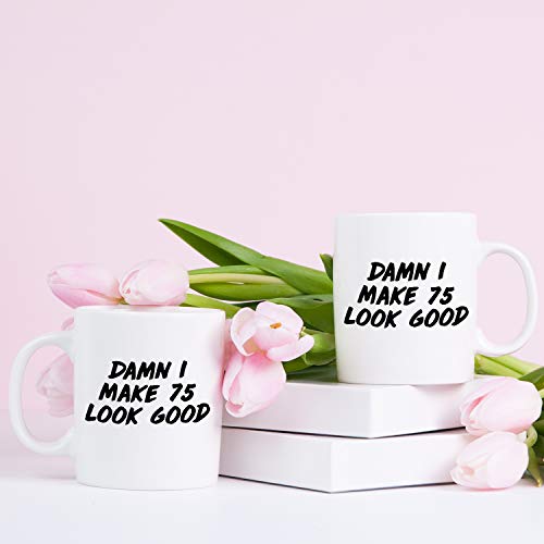 Dónde comprar en España Regalos de cumpleaños 75 para mujeres, regalos 1944 años, taza café mamá, esposa, amiga, hermana, ella, colega, compañera trabajo,