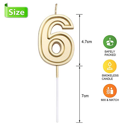Ofertas Velas Cumpleaños Divertidas, Velas Pastel Cumpleaños, Velas Doradas Cumpleaños, Aniversario, Fiesta