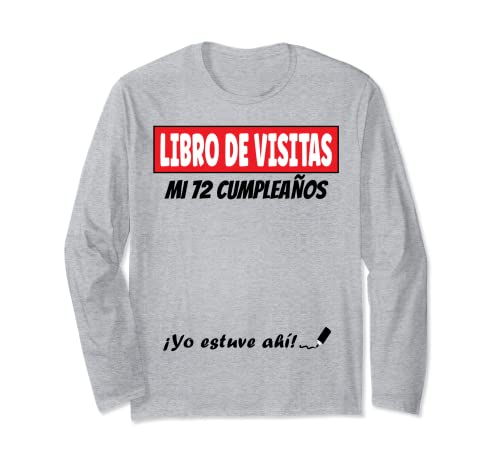Comprar Navidad Libro De Visitas - 72 Años Cumpleaños Divertido Regalo 1949 Manga Larga Rebajas 2024 | regaloscumple.com