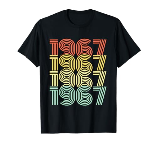 Comprar 1967 año cumpleaños vintage Ideas para regalar regalo cumpleaños Camiseta Ofertas 2024 | regaloscumple.com