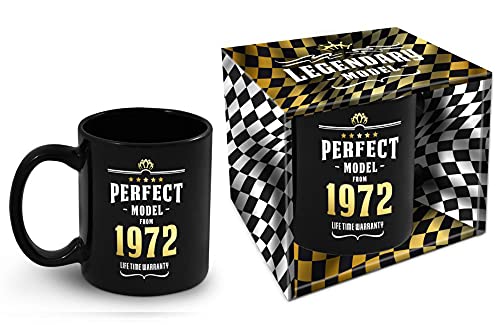 Comprar Bombo Taza Ideas para regalar cumpleaños con año nacimiento 1972 Top Precio 2024 | regaloscumple.com