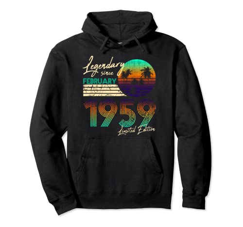 Consigue ahora Cumpleaños legendario desde febrero Navidad 1959. Sudadera con Capucha Ofertas 2024 | regaloscumple.com