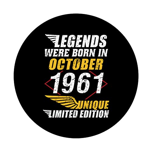 Comprar en Amazon Cumpleaños 1961 Limitada Used PopSockets Intercambiable