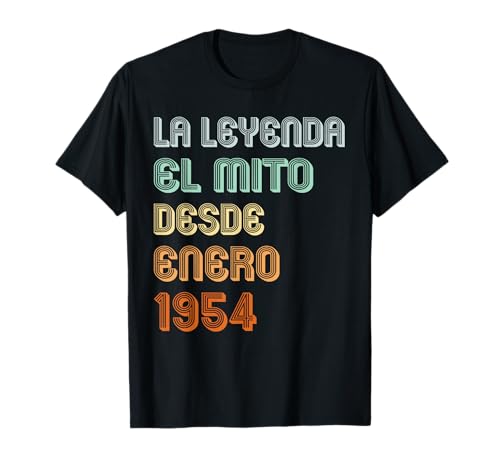 Comprar 71 Cumpleaños Hombre 71 años Hecho En 1954 Enero Camiseta Regalos Rebajas 2025 | regaloscumple.com