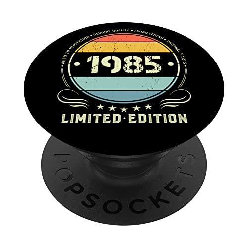 Comprar BlackFriday 1985 edición limitada 1985 cumpleaños Popsocket para mujeres y hombres PopSockets PopGrip Intercambiable Ofertas 2025 | regaloscumple.com