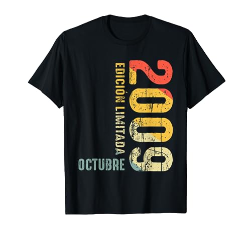 Oferta Octubre Retro Año Vintage Desde Camiseta