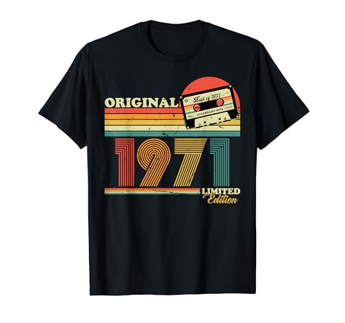 Oferta 1971 cumpleaños edición hombres regalo
