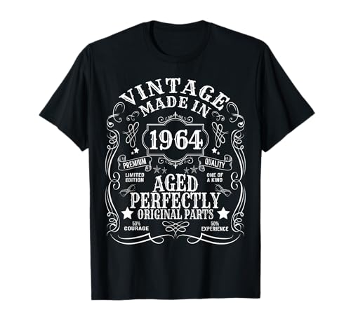 Comprar 60 cumpleaños hombre Navidad mujer 60 años 1964 decoración divertido regalo Camiseta Rebajas 2024 | regaloscumple.com