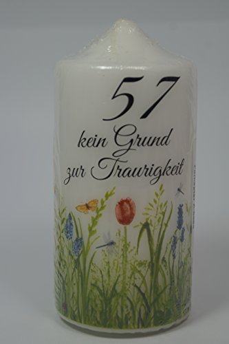 Comprar Regalos Vela cumpleaños número 57 Rebajas 2025 | regaloscumple.com