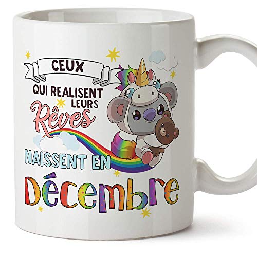 Comprar MUGFFINS Taza - Promoción Cumpleaños Koala Diciembre (en francés) Top Precio 2024 | regaloscumple.com