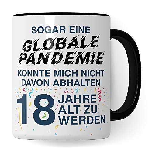 Consigue ahora Taza 18 cumpleaños para niño regalo 18 cumpleaños hijo taza 18 años edad idea regalo taza café Navidad 2003 aniversario cumpleaños Rebajas 2025 | regaloscumple.com