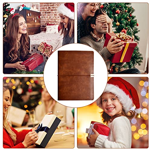 Ofertas Viaje Piel con 80 Páginas en Blanco, Bloc Notas Vintage, Cuaderno