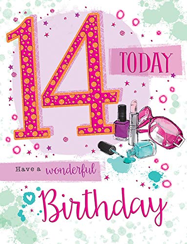 Comprar Piccadilly Greetings Tarjeta cumpleaños BlackFriday juvenil tradicional edad 14 F 20 3 x 15 2 cm Rebajas 2024 | regaloscumple.com