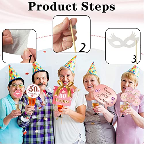 Ofertas Cumpleaños Años, Marco Inflable Rosa, Piezas Cumpleaños Booth Purpurina Cumpleaños Photocall Cumpleaños