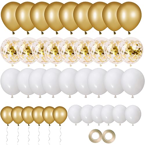 Oferta 70 Globos Metalizados Dorado Helio Bodas Bautizos Baby Graduacion Decoracion