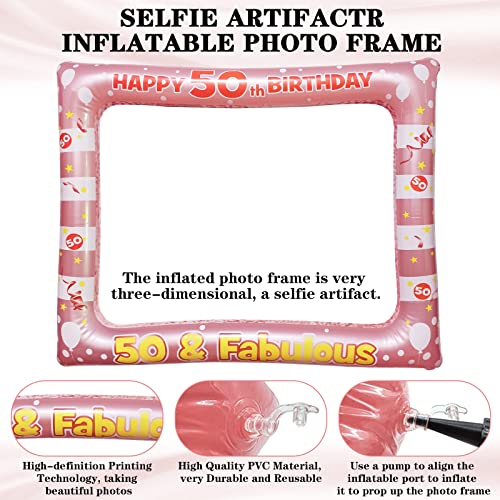 Ofertas Photocall 50 LMSHOWOWO Fotos Oro 30 50 Photo Props, Photobooth Accesorios, 50 Decoración