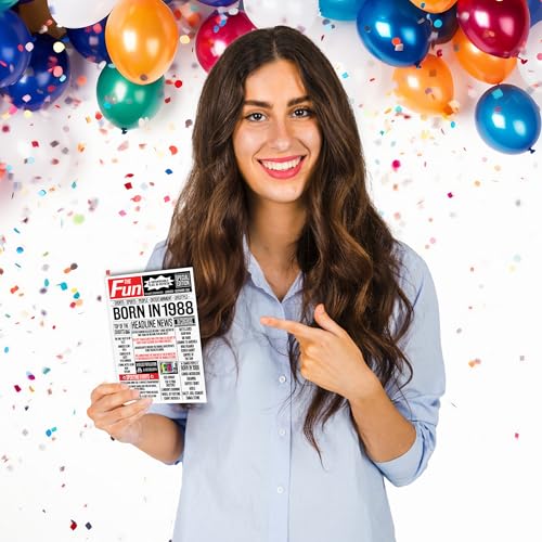Ofertas Mujeres y hombres, periódico nacido en 1988, tarjeta feliz 36 cumpleaños
