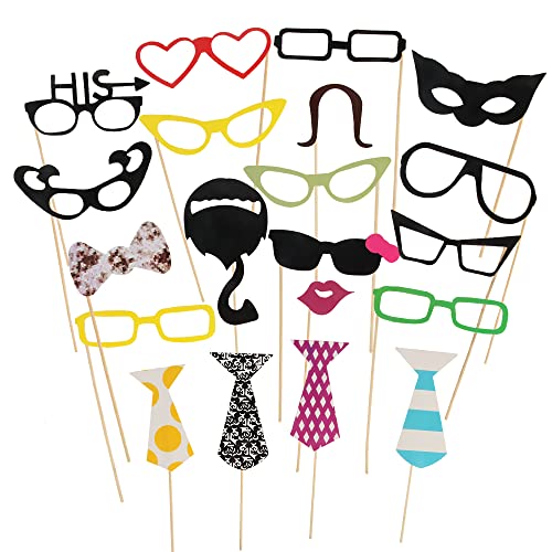 Consigue ahora XiXiRan 20 Foto Props Fiesta Accesorios Cabina Foto Photocall Cumpleaños DIY Bigotes Gafas Labios Lazo Corbata Photo Booth Props para Promoción Decoracion Fiesta para Fiesta Cumpleaños Boda Top Precio 2024 | regaloscumple.com
