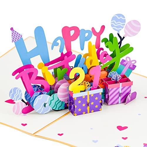 Consigue ahora Tarjeta Feliz Cumpleaños Emergente Regalos 3D Tarjeta Felicitación con Números Bricolaje Happy Birthday Tarjeta con Sobre Tarjeta Creativa Hecha a Mano Regalo para Mamá Papá Amigos Hermanas Niños Rebajas 2024 | regaloscumple.com