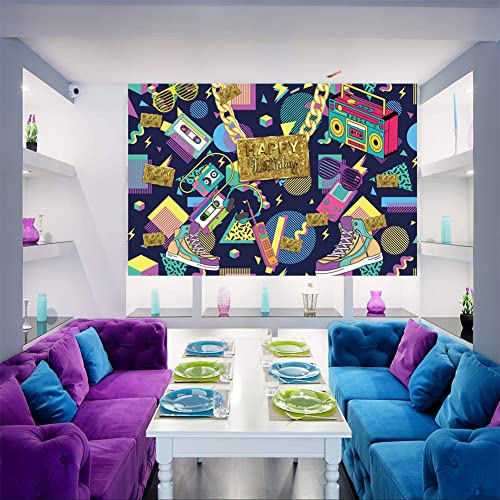 Mejores precios Photo Booth Cumpleaño Decoración 70 Años 80 Años 90 Años Pancarta