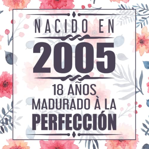 Comprar BlackFriday Nacido En 2005 18 Años Madurado À La Perfección: 18 cumpleaños Libro visitas Rebajas 2023 | regaloscumple.com