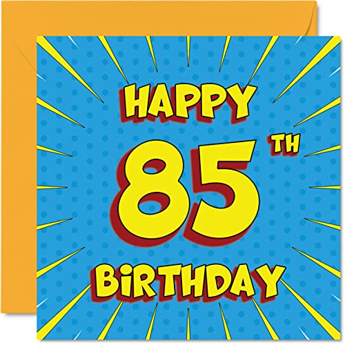 Comprar Divertidas tarjetas cumpleaños 85 para hombres y mujeres cómics tarjeta Catálogo feliz cumpleaños para abuelo abuela niñera papá mamá gran abuelo tía tío abuelo tarjetas felicitación Rebajas 2025 | regaloscumple.com