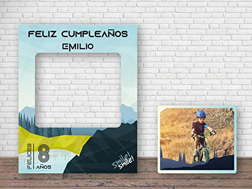 Consigue ahora Oedim Photocall Feliz Cumpleaños Bicicleta + Cartel Ideas para regalar 100x80cm + 47x55cm Photocall Decorativo para Eventos o Celebraciones puntuales Photocall Divertido Rebajas 2024 | regaloscumple.com