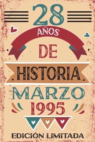 Consigue ahora 28 Años Catálogo De Historia Marzo 1995: Libro visitas cuaderno 110 páginas felicitaciones idea regalo regalo Para la esposa novia mujer La madre Rebajas 2024 | regaloscumple.com