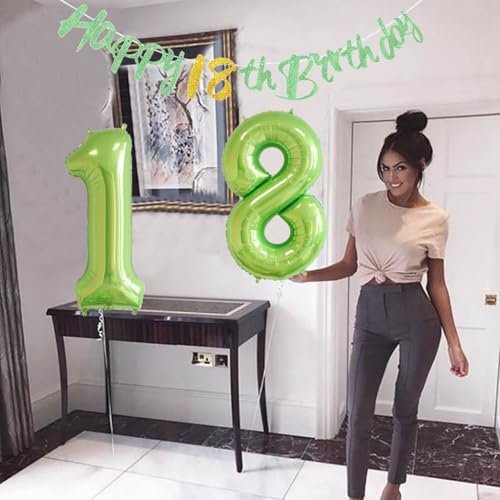 Ofertas en regaloscumple.com Verde 35 cumpleaños mujer, cumpleaños años globo, años mujer fiesta, la 35 cumpleaños años