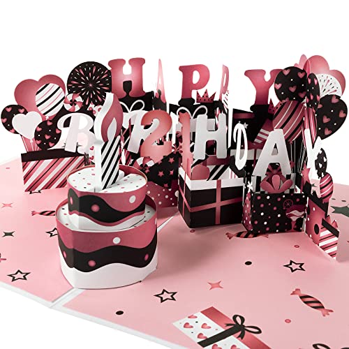 Consigue ahora Vocavi Tarjetas Felicitación Cumpleaños 21 3D Pop Up Tarjeta Cumpleaños con Sobre Tarjeta Mensaje Tarjetas Cumpleaños Feliz Cumpleaños para Promoción Esposa Novia Madre Top Precio 2024 | regaloscumple.com