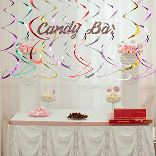 Comprar ahora Decoraciones Remolino de Fiesta 14 Piezas Cumpleaños Colgante de Remolino