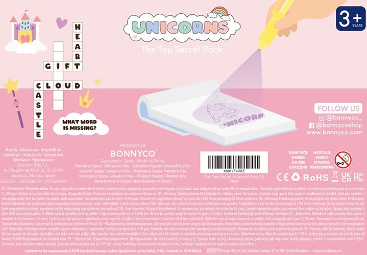 Mejores precios Bolígrafo Tinta Invisible y Libreta Unicornio Pack x32 - BONNYCO | Detalles Cumpleaños Niños  Regalos Cumpleaños Niños Colegio  Piñatas   Cumpleaños | Regalos Fiesta Cumpleaños Infantil