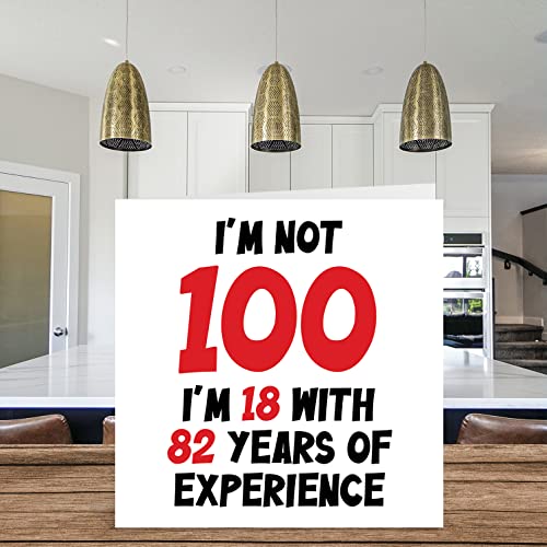 Mejores precios Felicitación cumpleaños y Not I'm con años divertida felicitación cumpleaños y 145 x mm