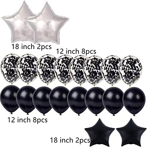 Top Precios Globos 52 cumpleaños hombre Mujer Plateados Negros Años Decoracion Cumpleaños topper tarta años decoración globos