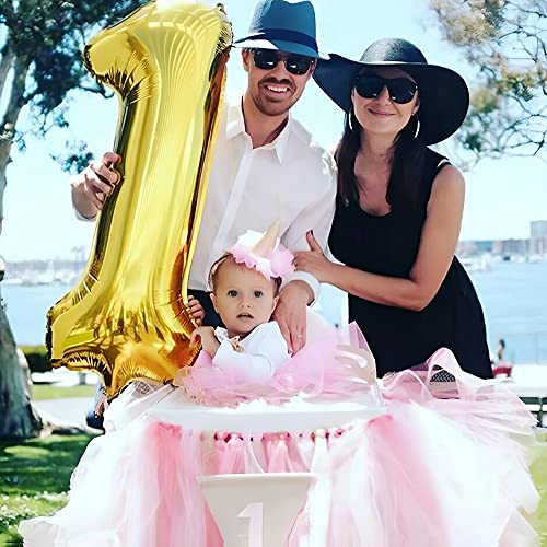 Ofertas de última hora Ponmoo Foil Globo Número 15 51 Dorado Gigante Numeros 0