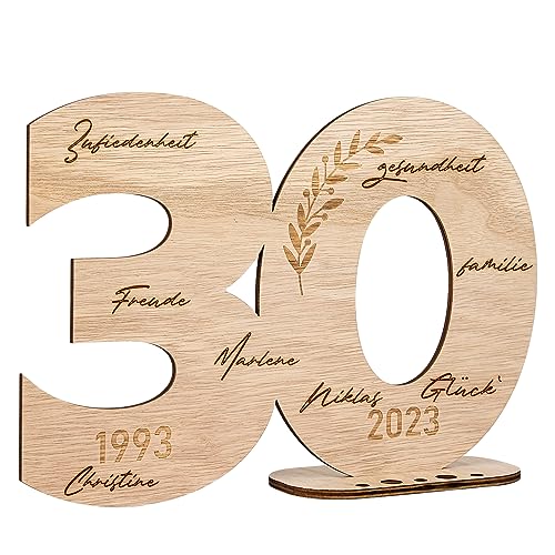 Comprar I LOVE MOM Madera Libro Visitas DIY Ideas para regalar Decorativas Números Madera Tarjeta Felicitacion 30 Años Regalos Cartel para Visitas Fiesta Boda Cumpleaños Aniversario Top Precio 2024 | regaloscumple.com