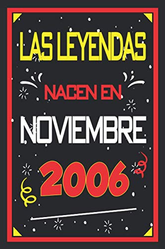 Oferta Las nacen noviembre 14 Libro cuaderno, páginas idea regalo pareja, mujer,