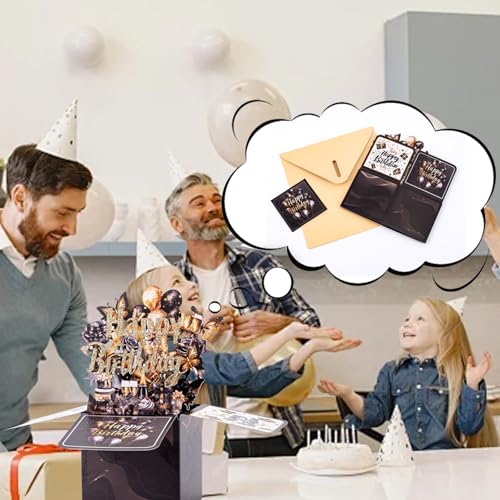 Ofertas BSITSSS Felicitación Up Tarjetas Cumpleaños Sobres,Tarjeta Familias Mujeres Ideas