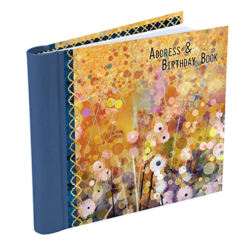 Comprar Libro direcciones y cumpleaños para todos tus contactos. Cuaderno diario cubierto Catálogo tela para mantener un seguimiento nombres dirección teléfono correo electrónico 200 páginas pompones Top Precio 2024 | regaloscumple.com
