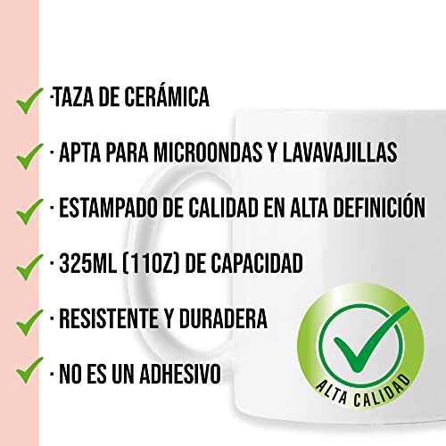 Comprar en Amazon TEDEDIKO Taza 18 Divertido aniversario Hombre Mujer Tarjeta - edad Regalo | blanca