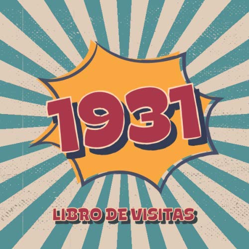 Consigue ahora 1931 Libros Visitas: Libro visitas Promoción para fiestas cumpleaños estilo retro para que la familia y los amigos inserten saludos y mensajes | 100 páginas | Vol 3 Ofertas 2024 | regaloscumple.com