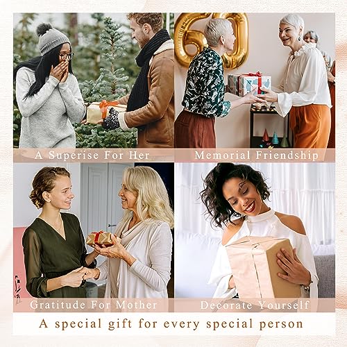 Top Precios Collar Mujer Plata de ley 925 Mariposas Febrero Birthstone Colgante