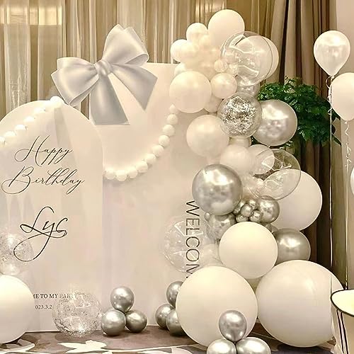 Top Precios 10 Piezas 60cm/24 Pulgadas Globos Grandes Globos Blancos Grandes Globo Gigante Globos Grandes De Látex Gigante Globos De Blancos Para Fiesta Cumpleaños Bodas Bautizo Graduación Navidad Celebraciones