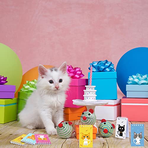 Ofertas Notas Animal Gato Mascota Cuaderno Bolsillo Espiral Pequeño Niños (Estilo Dibujos